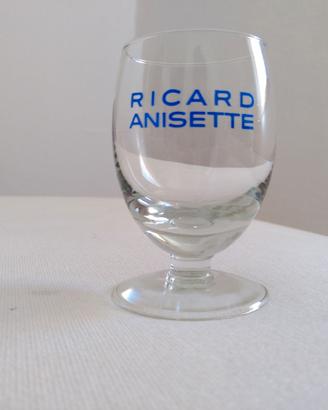 Bicchiere Richard Anisette ballon anni '90