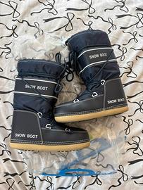 Doposci Snow Boots blu e neri taglia 38-40