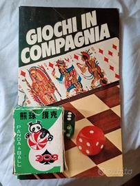 2 giochi vintage libro+carte mignon Panda&Ball 303
