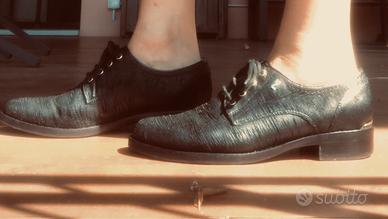 Scarpa bassa Nero Giardini nera