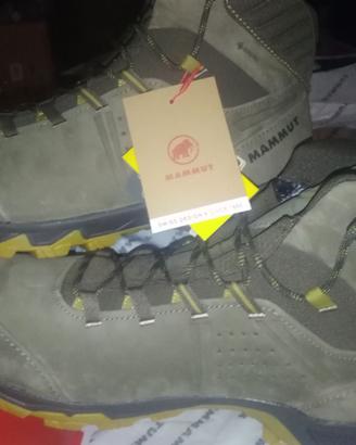 Mammut Mercury IV Mid GTX verde ambrato 47 1/3