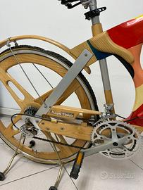 BICICLETTA IN LEGNO