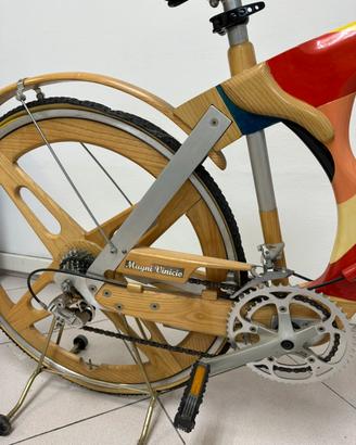 BICICLETTA IN LEGNO