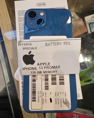 I phone 13 promax  128 memoria 