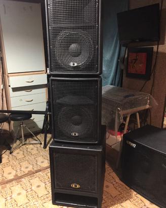 IMPIANTO AUDIO PROFESSIONALE DYNACORD