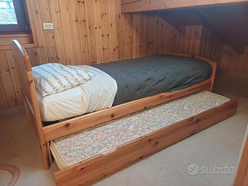 letti in legno