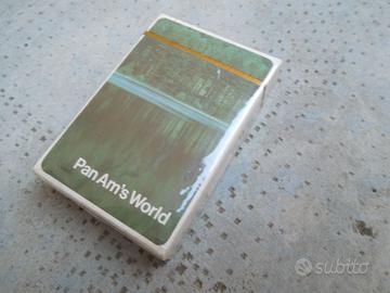 CARTE DA GIOCO ORIGINALI PAN-AM AIR LINES ANNI '70