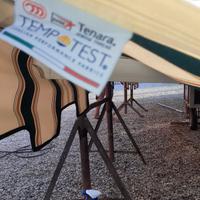 tenda a bracci motorizzata nuova la tela