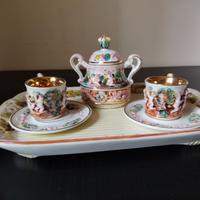 Servizio da caffè Capodimonte