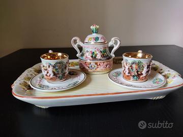 Servizio da caffè Capodimonte