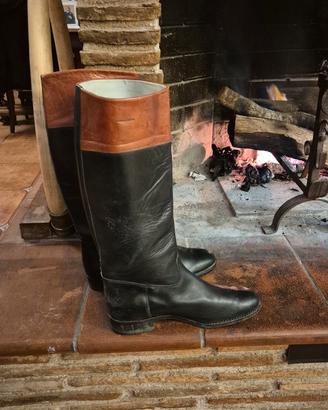 stivali in pelle da equitazione 42, 1/2