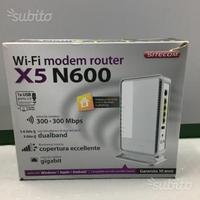 Wi-Fi Modem Router X5 N600 SITECOM