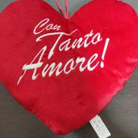 SAN VALENTINO AMORE CUORE IN PELUCHE PLUSH HEART
