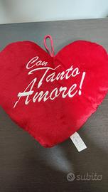 SAN VALENTINO AMORE CUORE IN PELUCHE PLUSH HEART