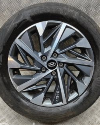 4 ruote cerchi gomme da 18 Hyundai 235/55 R18 Cont