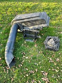 Cesto per trattorino tagliaerba