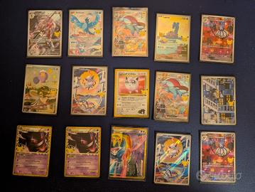 carte Pokemon 30 anniversario 