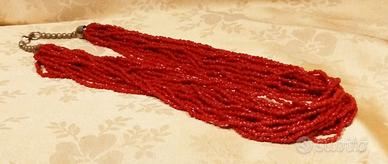 Collana 19 fili vintage 