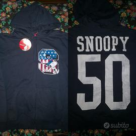 Snoopy peanuts felpa NUOVA ORIGINALE TARGHETTA