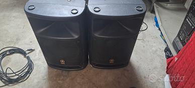 coppia casse audio attive  600w 
