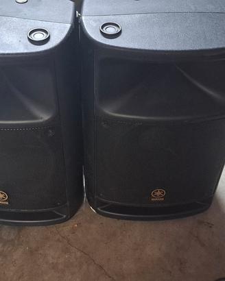 coppia casse audio attive  600w 