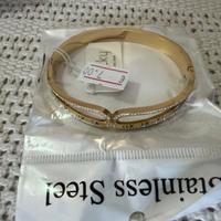 Bracciale nuovo in acciaio inox