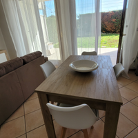 Bilocale arredato nuovo con giardino e box