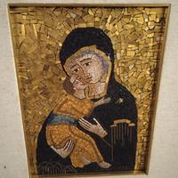 Quadro mosaico "Madonna di Vladimir"