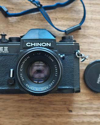 Chinon CEII Memotron + 55mm F1.7 M42