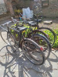 4 biciclette con freni a bacchetta DEI - BIANCHI -