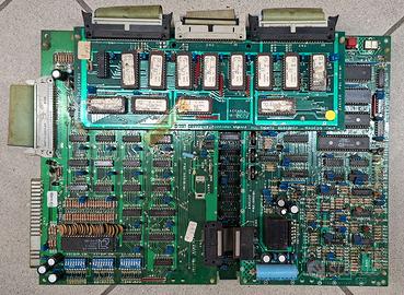 SCHEDA PCB ARCADE ZACCARIA "MONEY MONEY" NO JAMMA