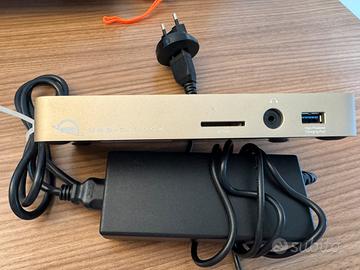 OWC usb c dock gold apple macbook pro 10 porte