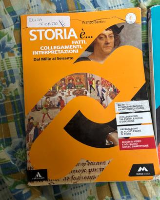 libri storia 3/4 anno