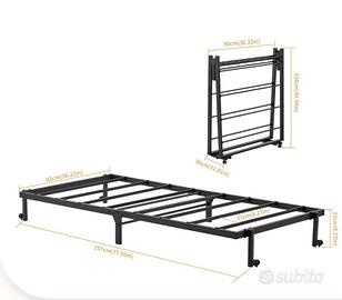 Letto pieghevole 90 x 190