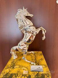 Cavallo decorativo Enrico Coveri Argento