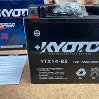 Batteria kyoto ytx14-bs 12v 12ah per piaggio