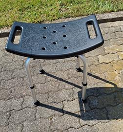 sgabello doccia per anziani o disabili