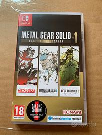 Metal Gear Solid vol.1 Master Collection Switch