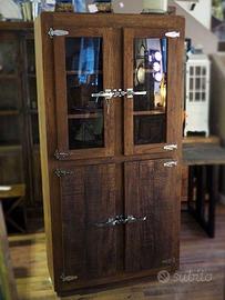 Vetrina/Credenza in legno massello Palissandro