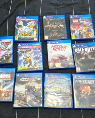 Lotto giochi PlayStation 4 