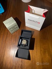 Omega swatch mission to Saturm