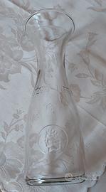 Misura mezzo litro Decanter vino in vetro vintage 