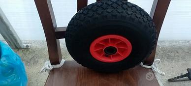 Ruota x carrello porta damigiane 