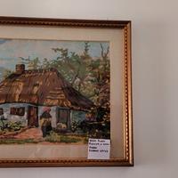 Quadro ricamo a mano