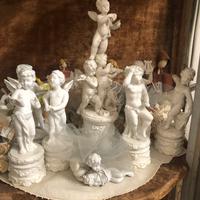 Putti angioletto in porcellana