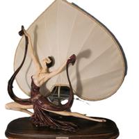 Scultura Lampada di Amilcare Santini