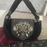 Set Borsa e cintura in stoffa coordinate e NUOVO