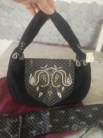 Set Borsa e cintura in stoffa coordinate e NUOVO