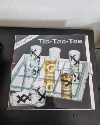 Gioco Tris Bicchierini Drinking Game