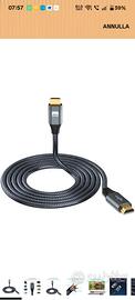 15 mt. cavo HDMI 4K PS5